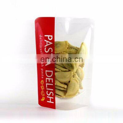 Dry fruit packing stand up zip lock plastic bag for malaysia food