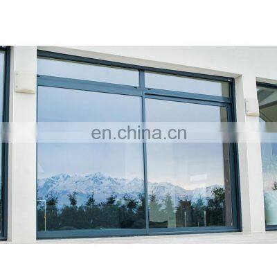 Aluminum Customized Colors Sliding Windows of Small and Huge Design with Tinted Glass