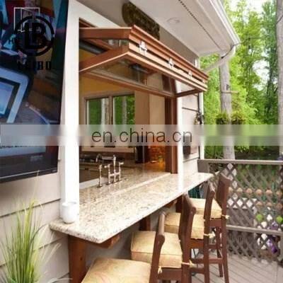 new Modern house fold up aluminium window bi folding windows