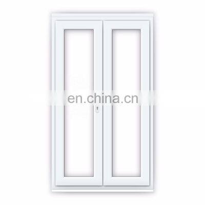 Exterior Balcony UPVC Bifold Sliding Casement French Doors Pvc Front Interior Folding Accordion Windows And Door Frame Bathroom