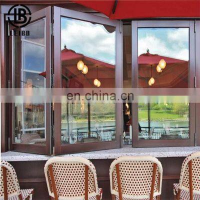 Double leaf aluminum alloy high-grade folding windows is affordable and suitable for families