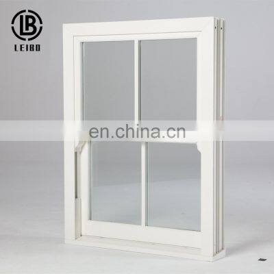 Modern rainproof vertical double hung window