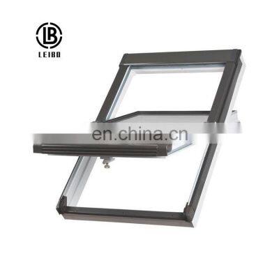 French convenient aluminum middle swing window is beautiful