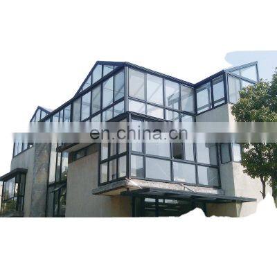 modern house building modular house orangerie green house