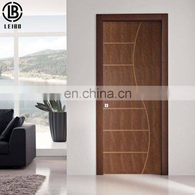 Modern Design Soundproof Hotel Door Internal Bedroom Waterproof WPC Interior Wooden Doors for Room