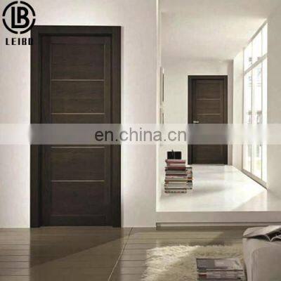 Waterproof Eco-Friendly Wooden Plastic Panel Modern Bathroom Interior WPC Door