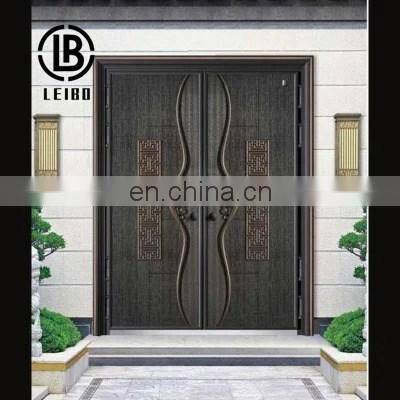 Cast aluminum door for luxury villa,senior restaurant,star hotel,private apartment and bank vault
