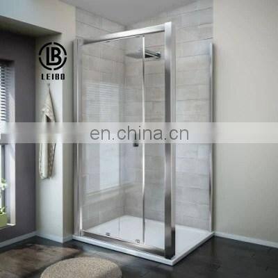 The switch of aluminum flat open shower room is smooth, practical and beautiful