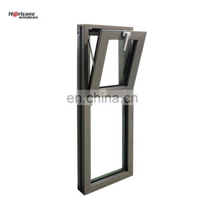Horicane Windows China manufacturers custom commercial bulletproof double galzed aluminum soundproof windows and doors