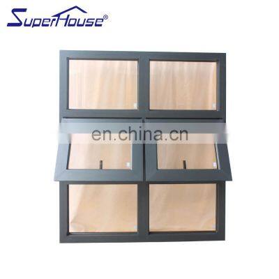 French window grill design aluminum hurricane impact windows aluminium awning windows double glazed