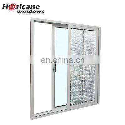 NFRC AS2047 standard modern metal white large aluminium stacking stackable sliding glass doors