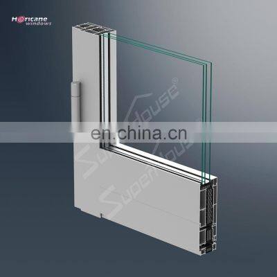Aluminum Hinged Doors with Kickplate