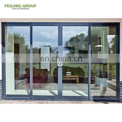 Waterproof windproof soundproof sliding aluminium doors