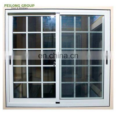 Durable glass aluminum windows and doors grid sliding DOOR