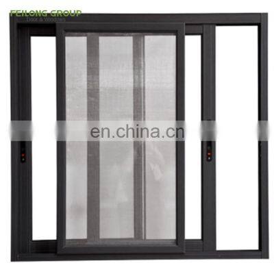 Australia Modern design customized double glass sliding door balcony sliding glass door aluminum sliding glass door