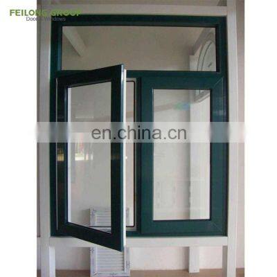Simple design aluminum casement window casement window for home