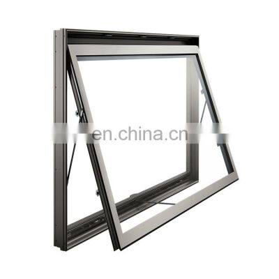 Double glazed Australian Standard AS2047 AS1288 AS2088 Aluminum Awning window