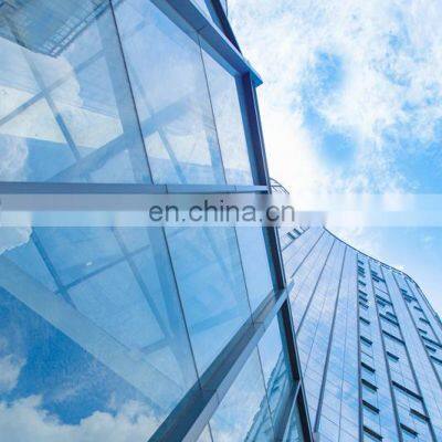 Building aluminium glass curtain wall