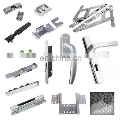Hot Sale Aluminium Designer window glass doors for commercial Thermal Break Aluminum Casement window