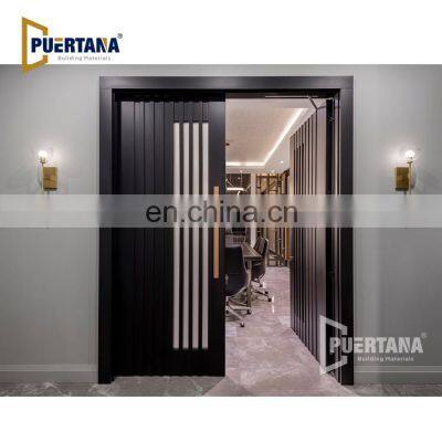 American Main Wood Contemporary Door Entry Front Door Pivot Black Front Door Designs