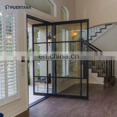 Modern exterior High Quality Wrought Iron Front Door Design Main Classical Castle Metal iron door designs