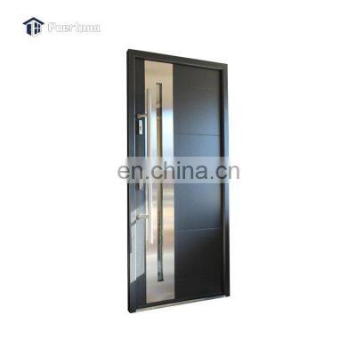 Burglar Proof Designs 304 Stainless Steel Entry Safety Security Steel Doors / Exterior Stainless Steel Front Door
