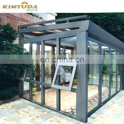 Construction Profile Custom Sunroom Design Strong Aluminium Glass House Aluminum Sunroom
