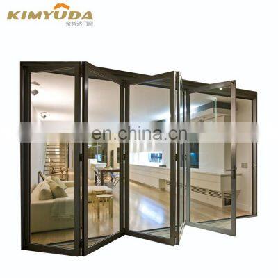 proof bifold doors aluminium folding patio high perfomance bi fold doors