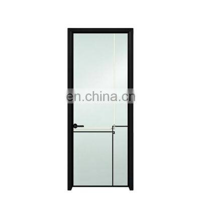 JYD Customized Size Aluminium Toilet Door Aluminium Hinged Doors For Sale