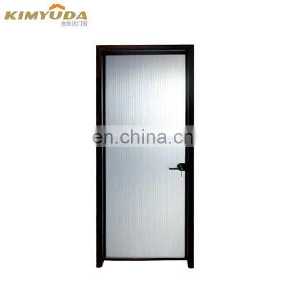 High Quality Aluminium Bathroom Glass Casement Door Aluminium Interior Sliding Doors For Villa