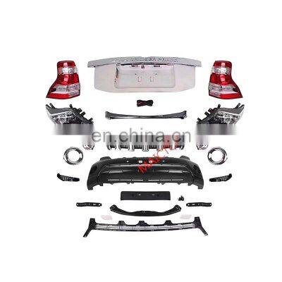 MAICTOP spare parts hot sells Body kit for prado FJ150 FJ120 2008-2013 upgrade to 2014-2017