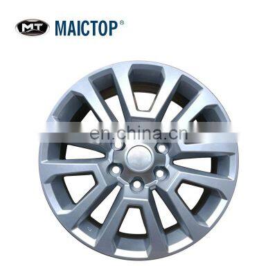 MAICTOP car accessories good quality wheel rim for landcrusier prado 2018 fj150 sliver 18 inches