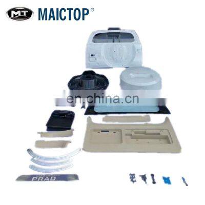 MAICTOP car accessories car rear door back door kit for land cruiser prado 2018 model rear glass good quality