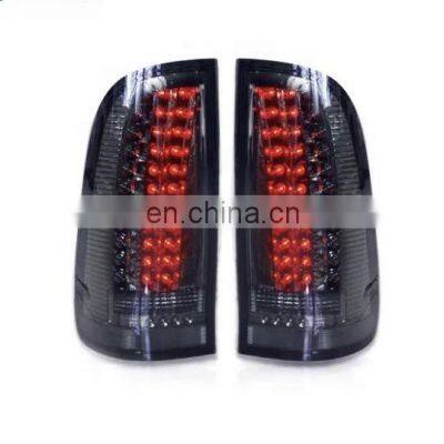 MAICTOP car accessories led taillight 2008-2014 for hilux vigo smoke black pp material good quality