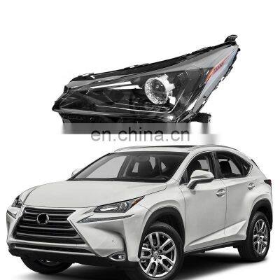 MAICTOP Auto Lighting System Car Front Headlamp single lens LED Headlight FOR NX NX200T NX300H 2015-2019 head light