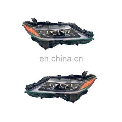 MAICTOP car lighting system headlight for Camry 2018 3 lens USA model head lamp Other front light