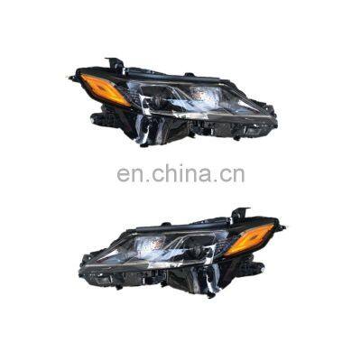 MAICTOP car lighting system factory price head lamp for camry 2018 headlight USA model