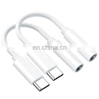 Low Price Type C To 3.5mm Headphone Audio Jack Adapter Cable