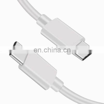 High quality PD Quick Charging Type C to Type C 3A Fast Charging Cable for Laptop and Mobile Phone usb Cable