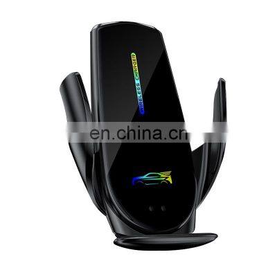 New Arrival K11 15w fast charging automatic smart sensor magnetic wireless car charger phone holder