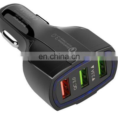 New Arrival Fast Charging QC3.0 Quick Charger 3 USB Car Charger Adaptor car phone charger