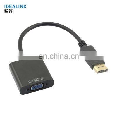 DP to VGA Cable DisplayPort Male to VGA Female Converter Adapter Cable