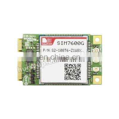Multi-Band LTE-FDD/LTE-TDD/HSPA+/UMTS/EDGE/GPRS/GSM Module LTE CAT4 Mini PCIE SIM7600A-H