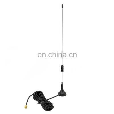 Vertical polarization quad band gsm antenna for mobile landline