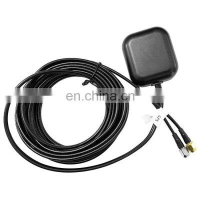 3 Meters LMR100 Cable SMA Male Connector GNSS 4G Antenna, GPS+Glonass+Galileo+Beidou SMA GNSS LTE Antenna