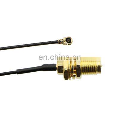RP-SMA Female to UFL IPX IPEX RF Jumper Cable RP SMA to IPX RF 1.13 Extension Pigtail Connector