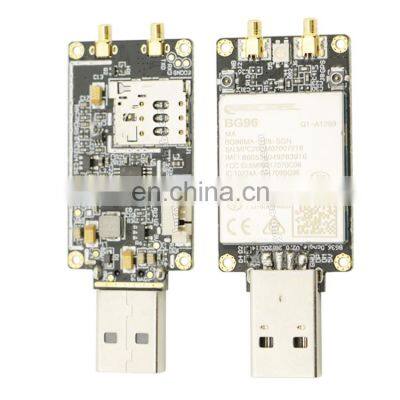 850/900/1800/1900Mhz 4G LTE EDGE GPRS GPS GNSS Optional BG96 USB Dongle with SIM Card Slot
