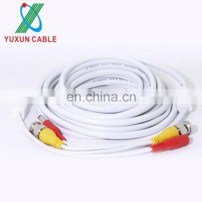 YUXUN Pre-Made RG59 BNC Video DC Power CCTV Cable