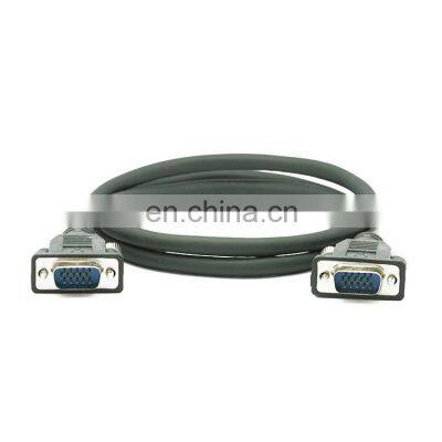 YUXUN OEM VGA Computer Monitor Cable 15pin VGA Cable Without Screws