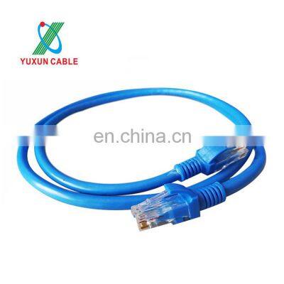 UTP 23AWG 4pair twisted LSZH lan cable CM indoor double jacket Brand Cat6a cable